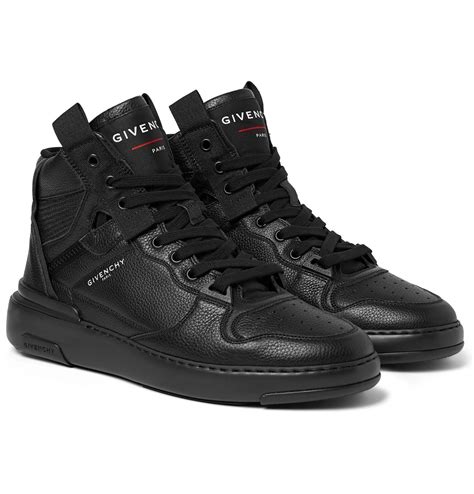 givenchy black sneakers women's|givenchy high top sneakers black.